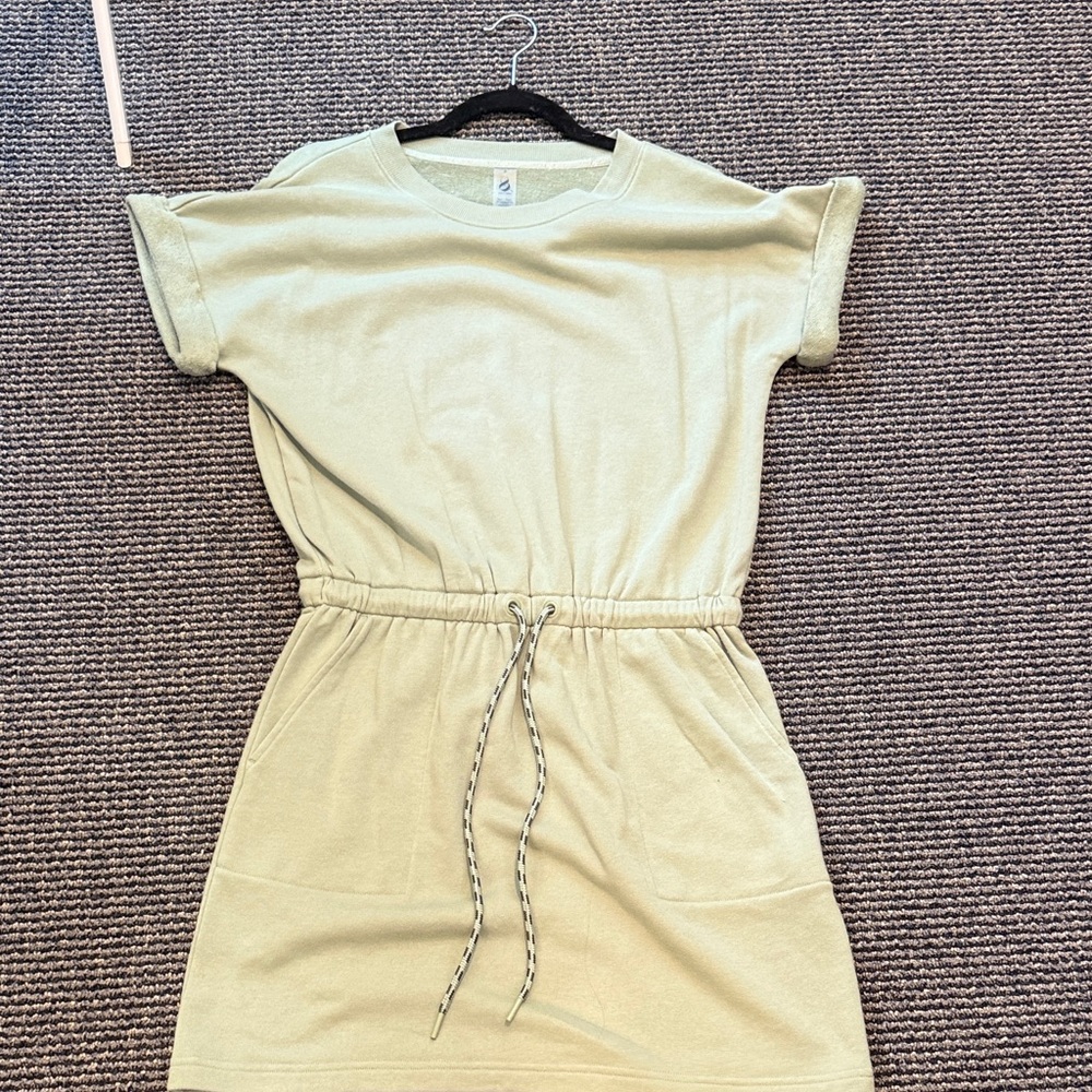 Lou & Grey Green Mini Dress